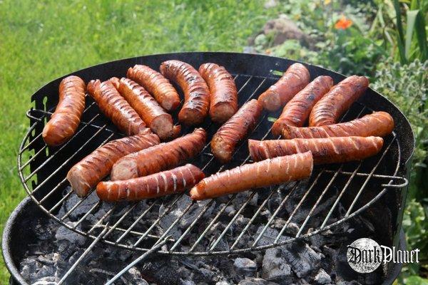 nie-mroczne, tylko rumiane, czyli grill u naszego gospodarza ;)