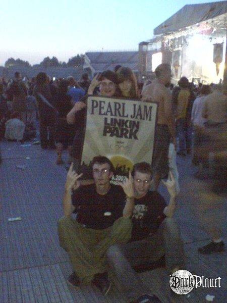 dwie kumpele i my...czyli odpoczynek przed Pearl Jam