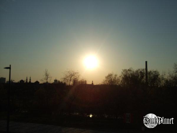 Sun over Poznan