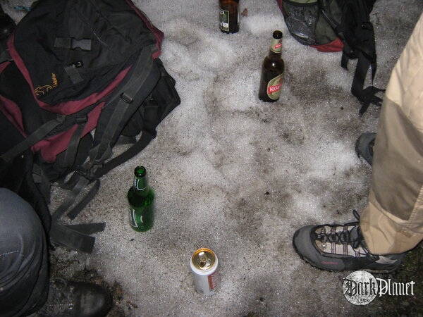 Cerveza in thy snow