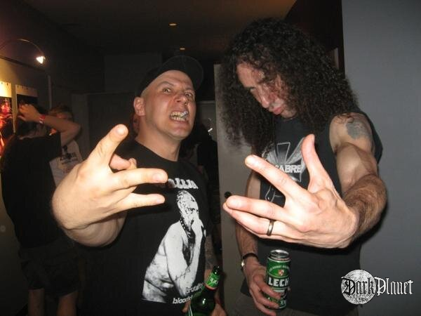 Z Danny Lilkerem ( Brutal Truth , Nuclear Assault , Anthrax , S.O.D. )
