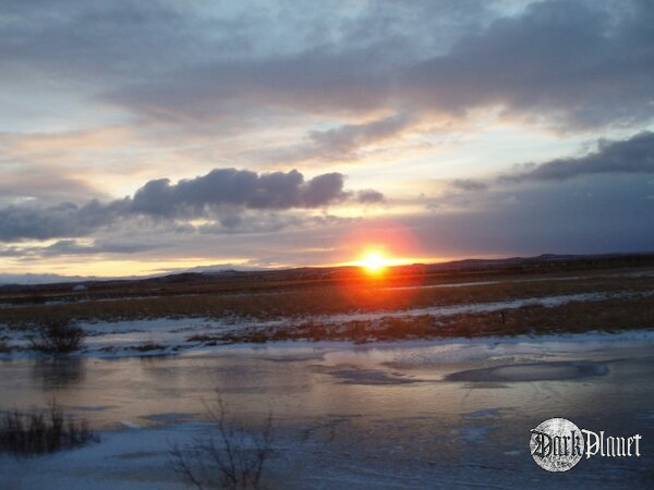 Dawn of the dying sun..
