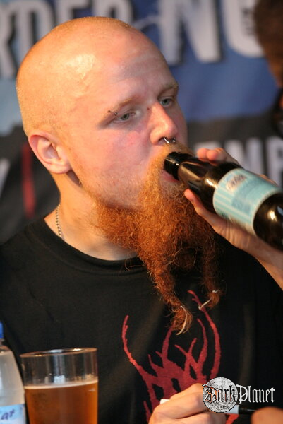 Sabaton signing session - Daniel Mÿhr