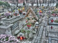 Cmentarz Francuska w HDR