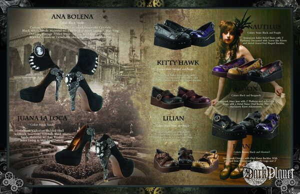 Hades shoes goth/lolita/steampunk