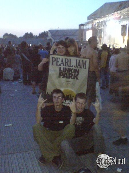 dwie kumpele i my...czyli odpoczynek przed Pearl Jam