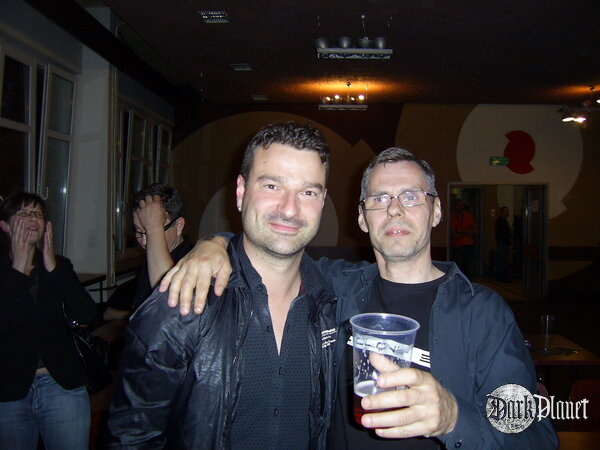 Andy Krüger (Melotron) no i ja :) 