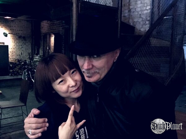 Last night in Beijing, with Sissi 