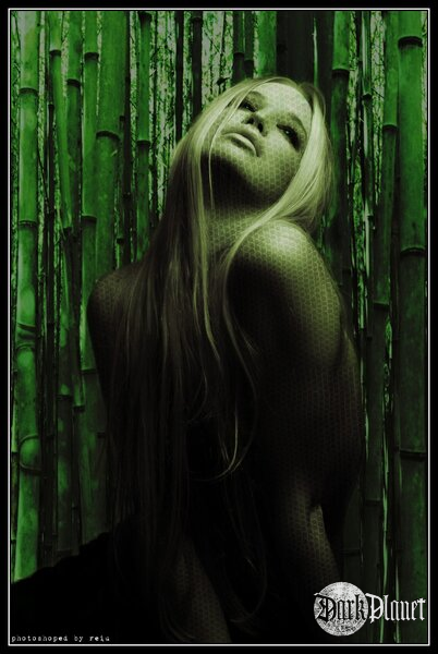 snake skin lady
