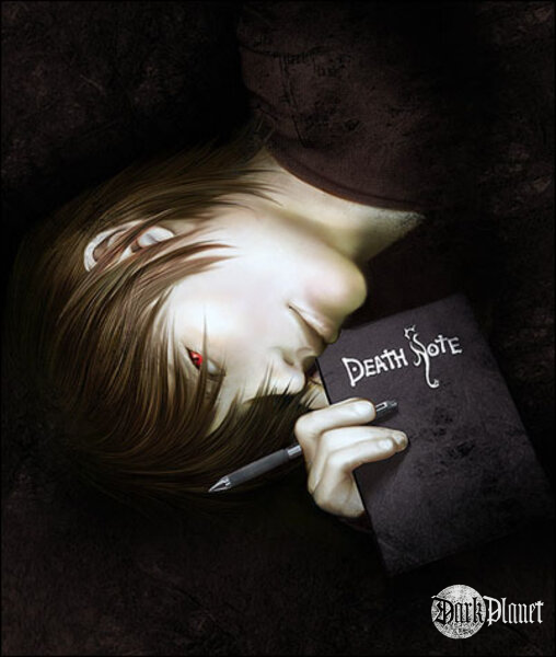 Raito i Death Note