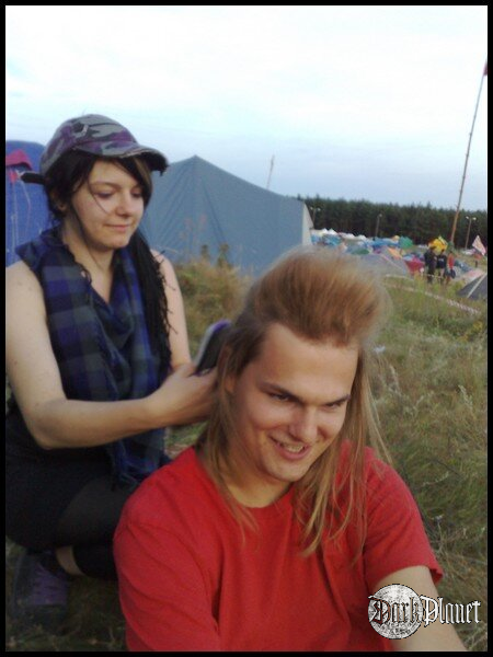 kolega Samson i jego nowa fryzura xD