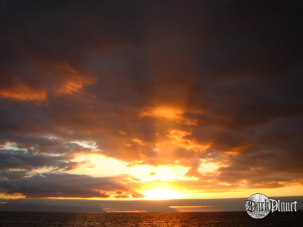 sunset light