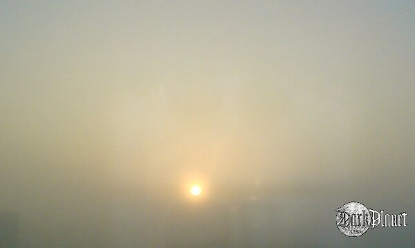 Sleeping Sun ... In the morning :)