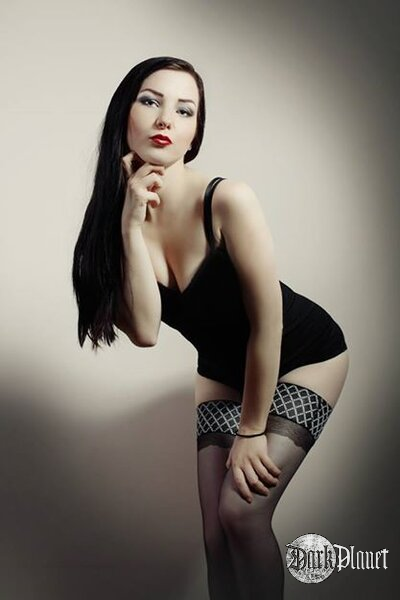 Silver Wolfie retro lingerie set 1