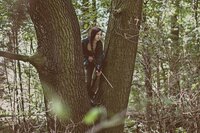 Cosplay Igrzyska Śmierci Silver Wolfie foto Paulina Siwiec