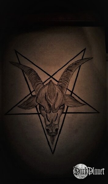 Jedna z prac Satanuuuuuum 