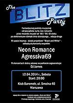 THE BLIZT PARTY: Agrssiva69 / Neon Romance