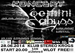 Koncert Gemini Abyss w Stereo Krogs