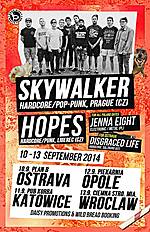 HC łomot: SKYWALKER / HOPES / JENNA EIGHT / SEEING SUNRISE