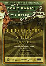 Blood Ceremony, Spiders, Octopussy, Progresja Music Zone, rock, metal, doom metal