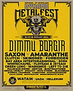 Dynamo Metalfest, Dimmu Borgir, Amaranthe, Flotsam & Jetsam, Saxon