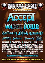 Accept, Destruction, Aborted na Metalfest 2013