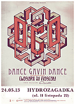 Dance Gavin Dance oraz specjalni goście na jedynym koncercie w Polsce