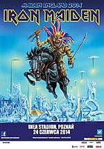 Iron Maiden wystąpi w Poznaniu