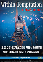 Within Temptation na dwóch koncertach w Polsce