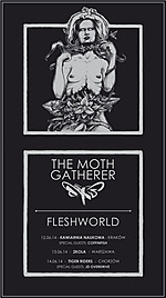 The Moth Gatherer na trzech koncertach w Polsce