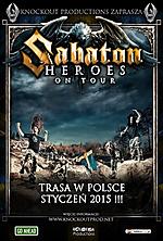 Sabaton na czterech halowych koncertach w Polsce