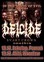 Deicide na dwóch koncertach w Polsce