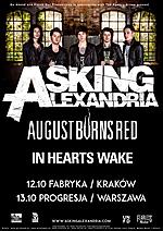 Asking Alexandria i August Burns Red na dwóch koncertach w Polsce