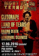Night of Terror po raz ostatni przed wakacjami