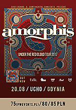 Amorphis na dwóch koncertach w Polsce