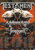Testament, Annihilator, Death Angel w listopadzie w Polsce