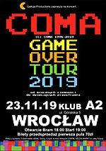 Coma - Game Over Tour