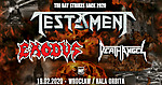 Testament, Exodus, Death Angel - Hala Orbita, Wrocław (19.02.2020)