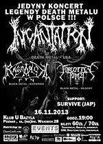 Incantation w Poznaniu: Forgotten Tomb dołącza do składu