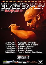 Dawny frontman Iron Maiden na sześciu koncertach w Polsce