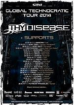 Thy Disease - Global Technocratic Tour 2014