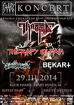 Death Metalowy Shark - Trauma, Therapy Of Pain, Bękart, Fanthrash