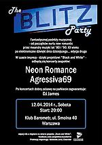 The Blitz Party - Agressiva 69 i Neon Romance