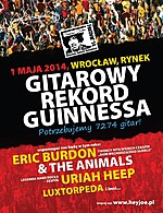 Zostań jurorem i wybierz zespół, który wystąpi na Gitarowym Rekordzie Guinnessa
