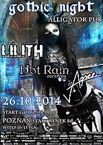Gothic Night 2014: Lilith, Hot Rain, Agree