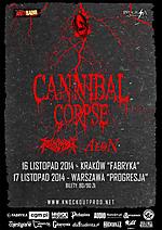 Cannibal Corpse już za chwilę w Polsce na dwóch koncertach