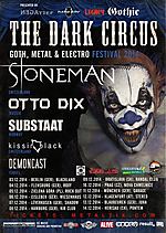 The Dark Circus Festival 2014 - jedyny koncert w Polsce