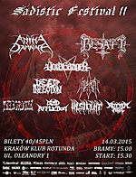 Sadistic Festival po raz drugi w Krakowie