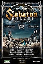 Sabaton już 20 stycznia w Polsce