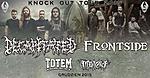 Knock Out Tour 2015 – Decapitated, Frontside, Totem, Materia